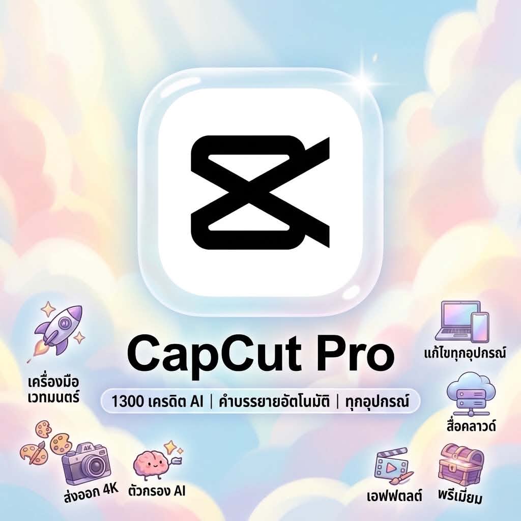 CapCut Pro ยกแอค