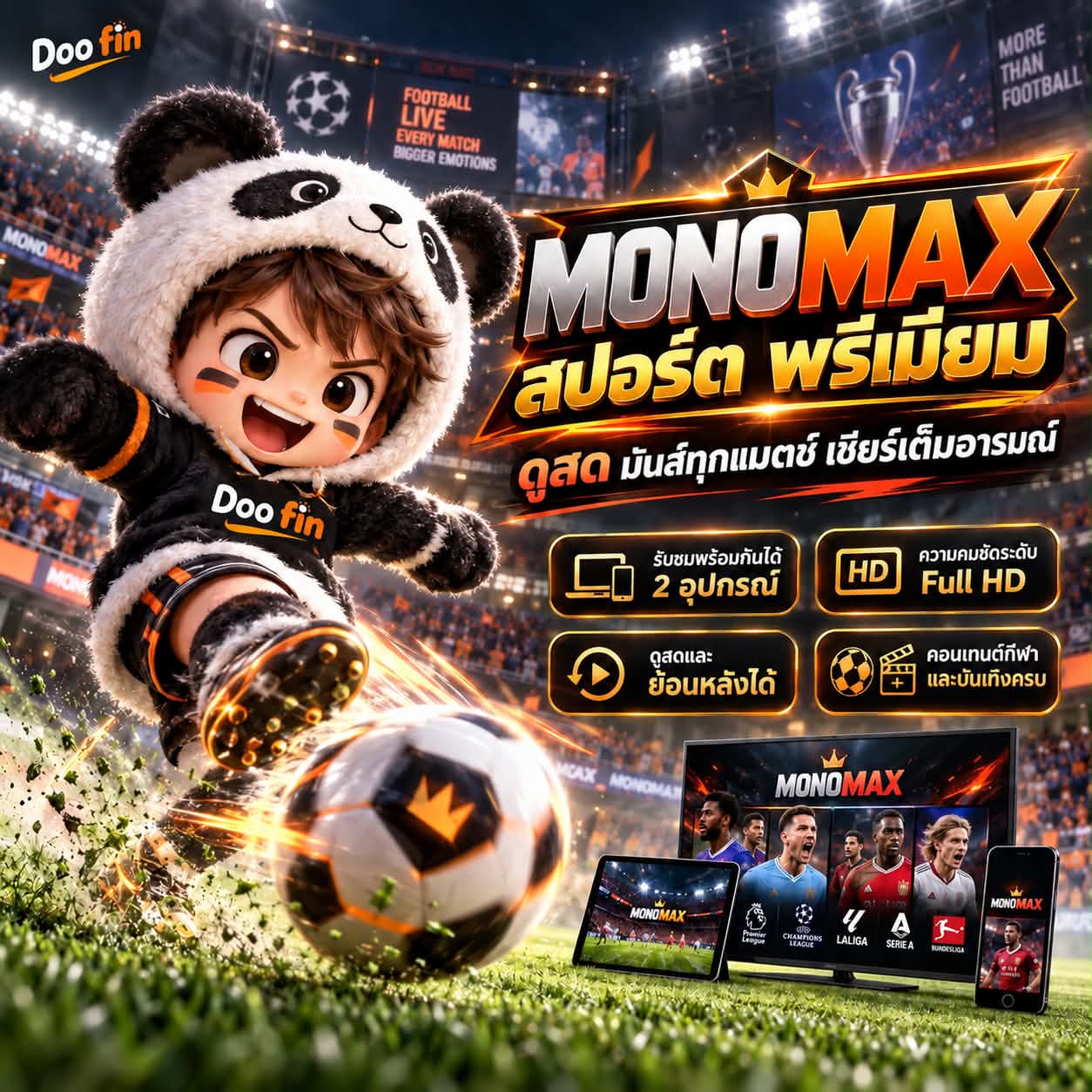 Mono สปอร์ต พรีเมียม⚽️